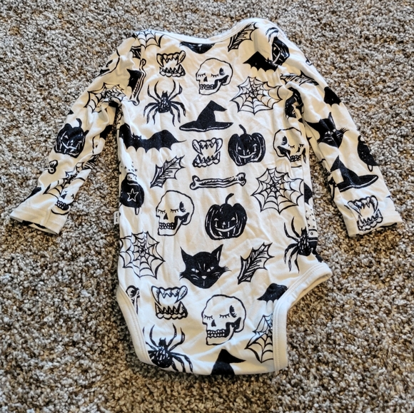 Little Sleepies Witches Brew Long-sleeved Bodysuit, 3-6M - Picture 3 of 4